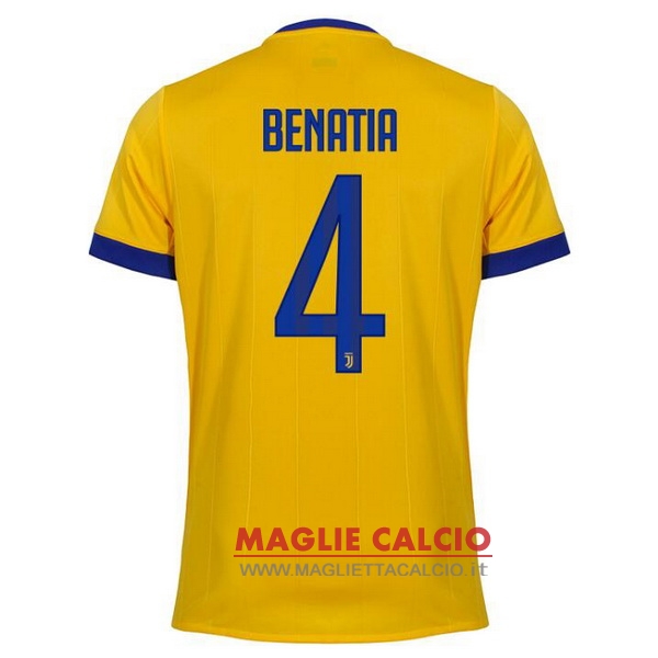 nuova maglietta juventus 2017-2018 benatia 4 seconda